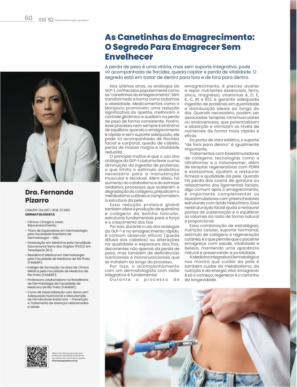 Revista IQS Saúde — Edição 35 — página 60
