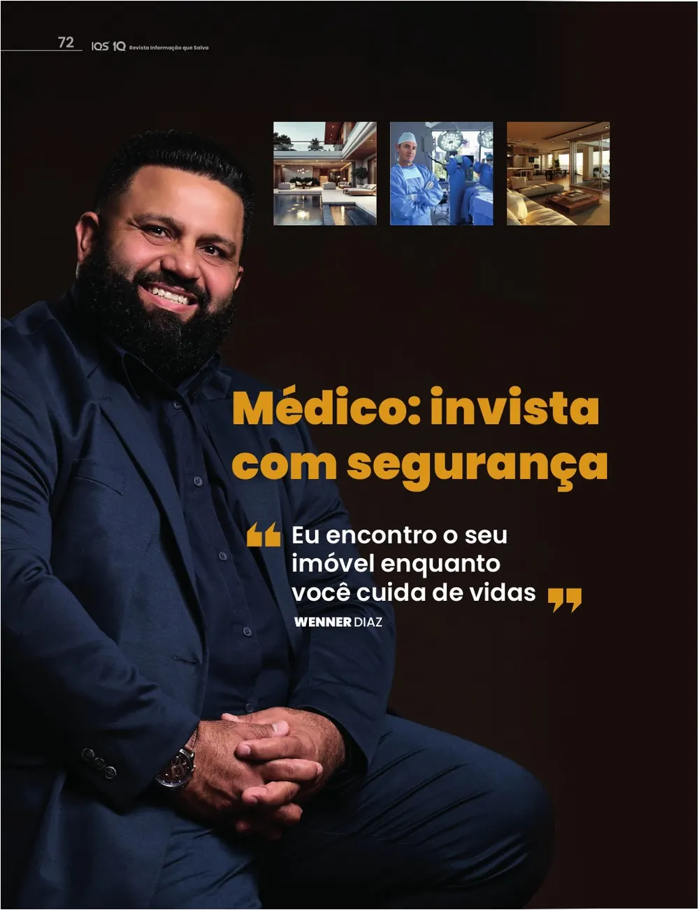 Revista IQS Saúde — Edição 35 — página 72