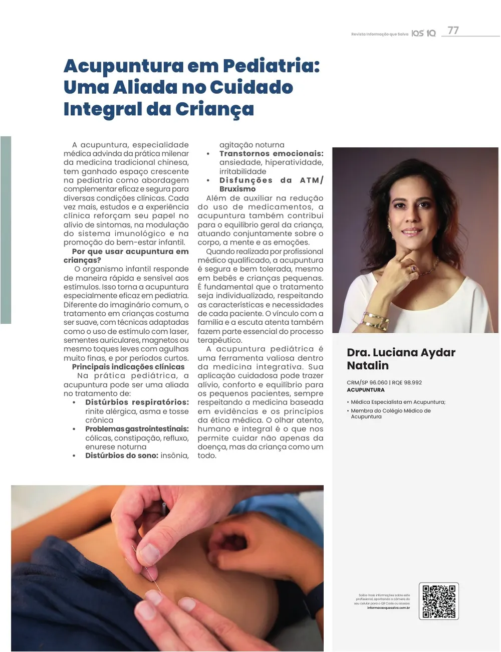 Revista IQS Saúde — Edição 35 — página 77
