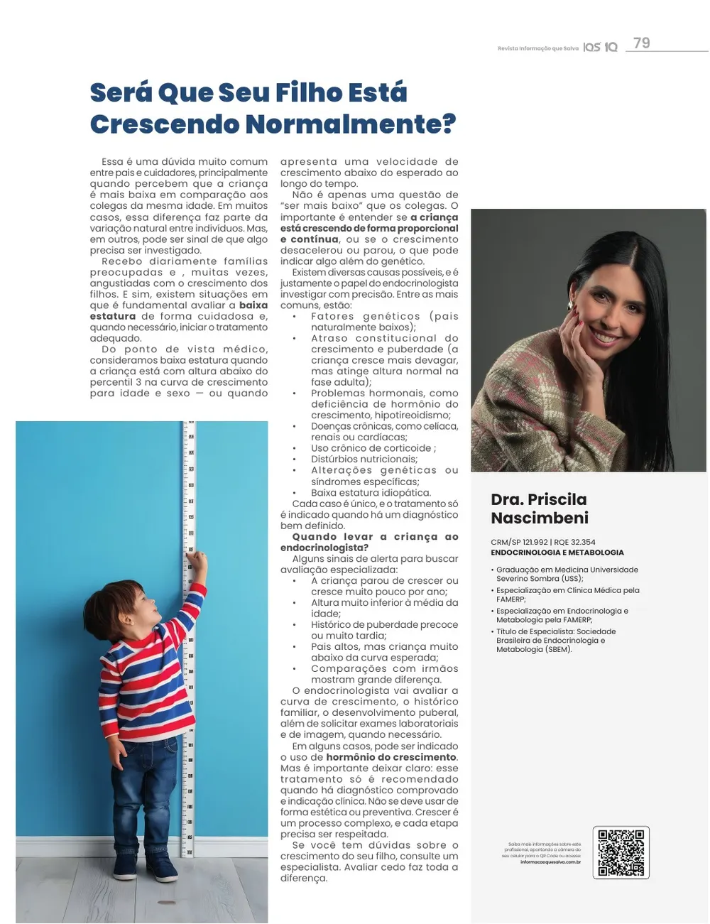 Revista IQS Saúde — Edição 35 — página 79
