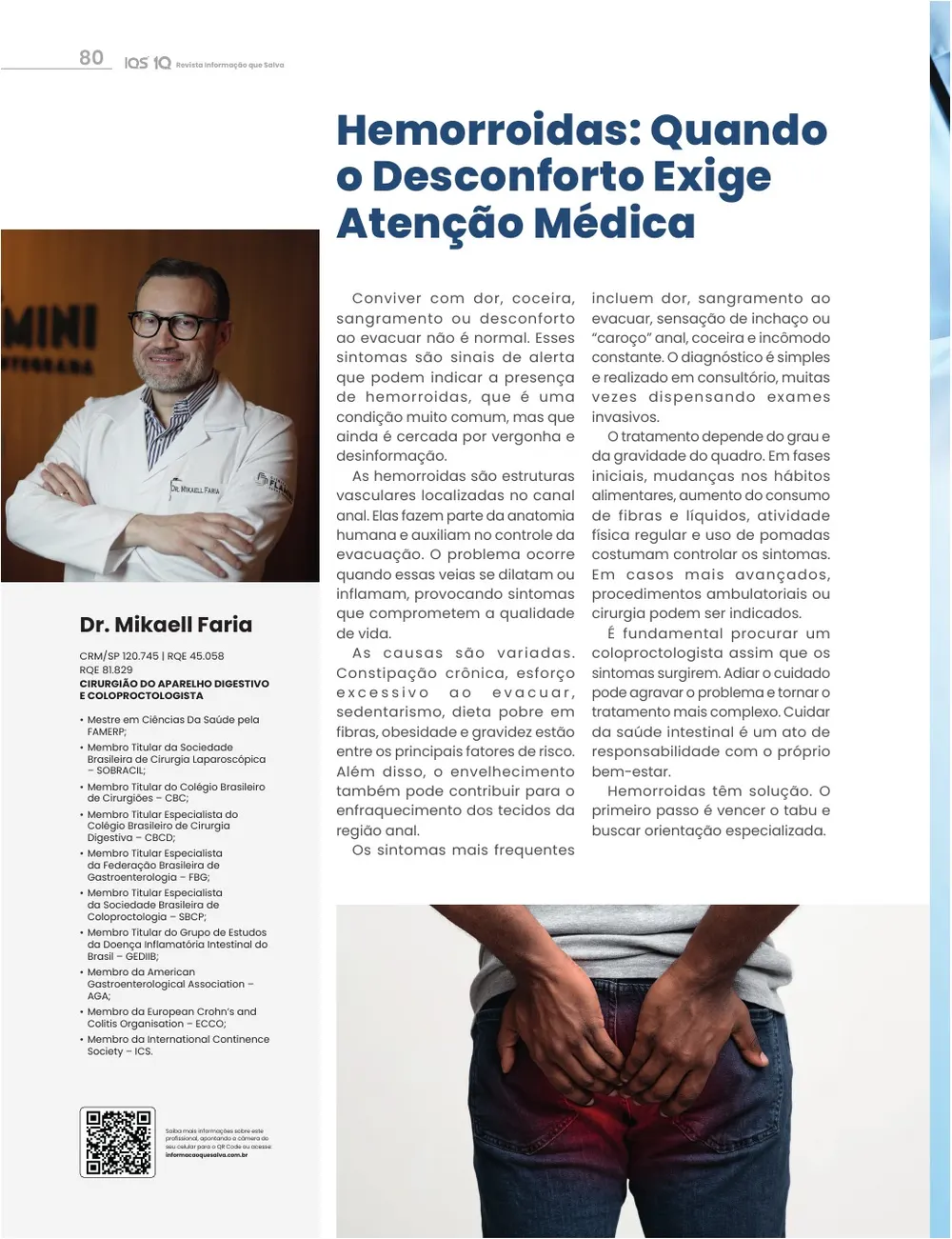 Revista IQS Saúde — Edição 35 — página 80