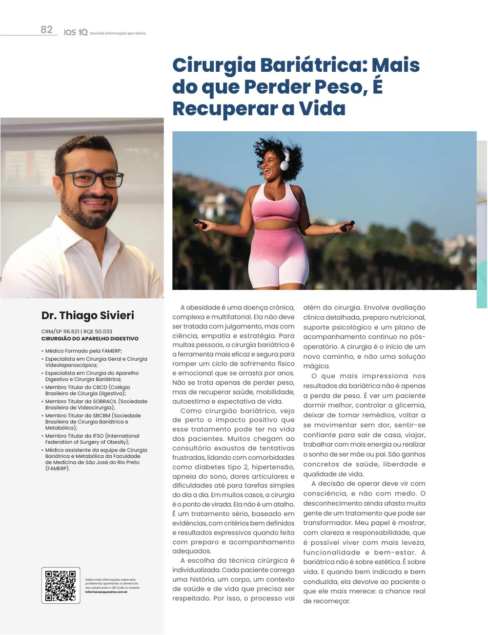 Revista IQS Saúde — Edição 35 — página 82