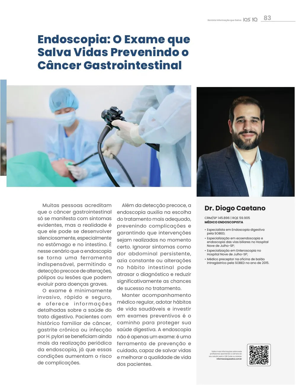 Revista IQS Saúde — Edição 35 — página 83
