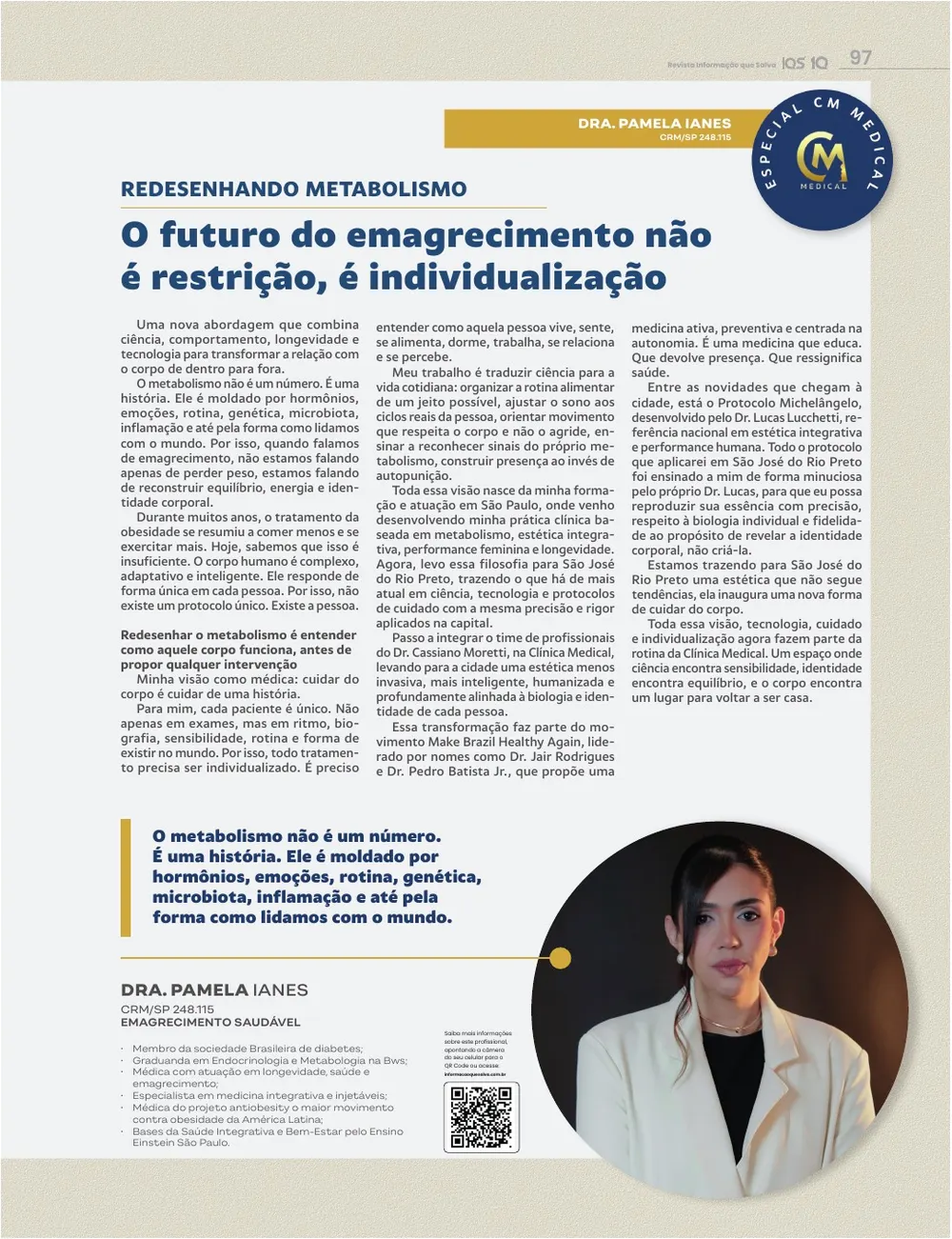 Revista IQS Saúde — Edição 35 — página 97