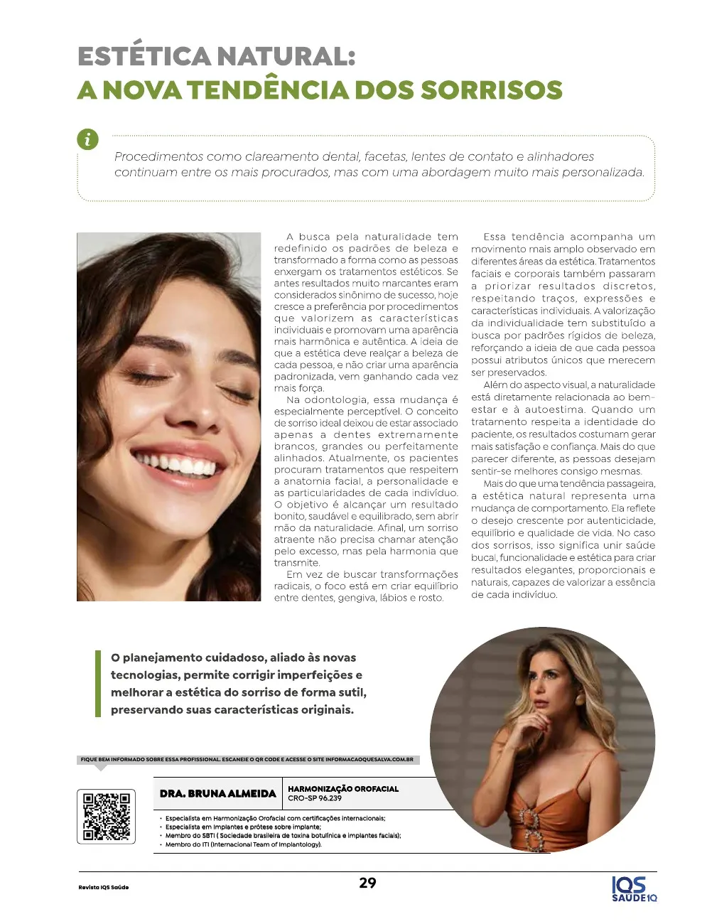 Revista IQS Saúde — Edição 36 — página 29