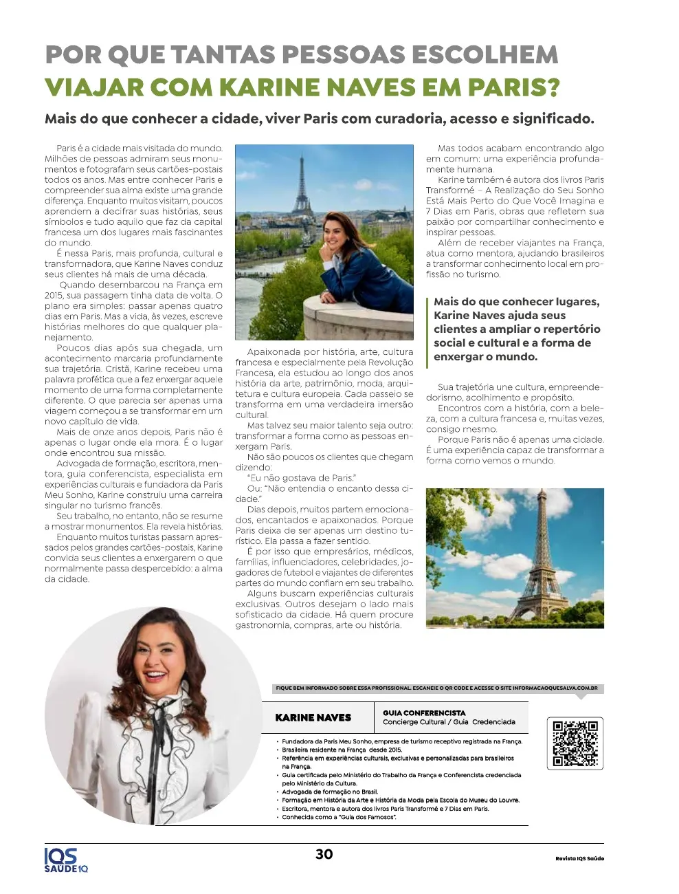 Revista IQS Saúde — Edição 36 — página 30