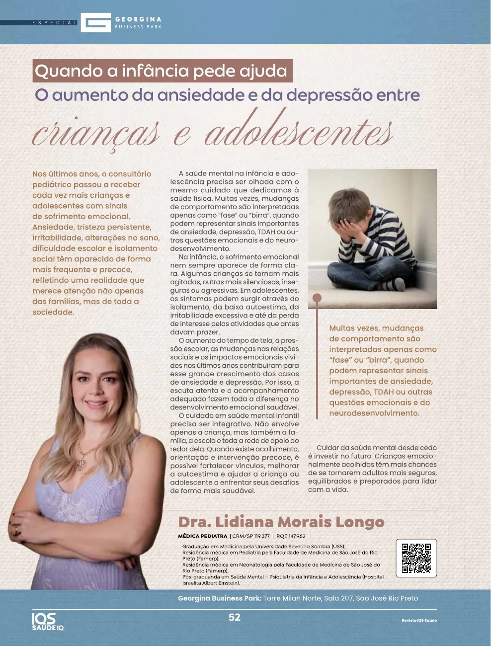 Revista IQS Saúde — Edição 36 — página 52