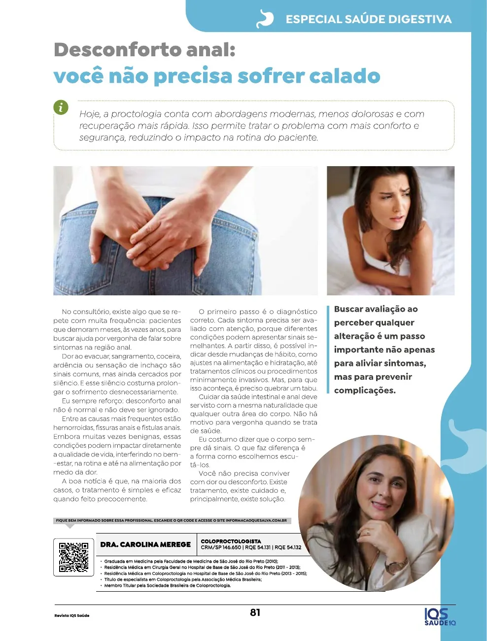 Revista IQS Saúde — Edição 36 — página 81